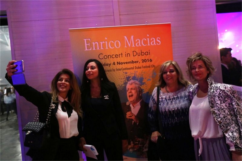 Enrico Macias in Dubai